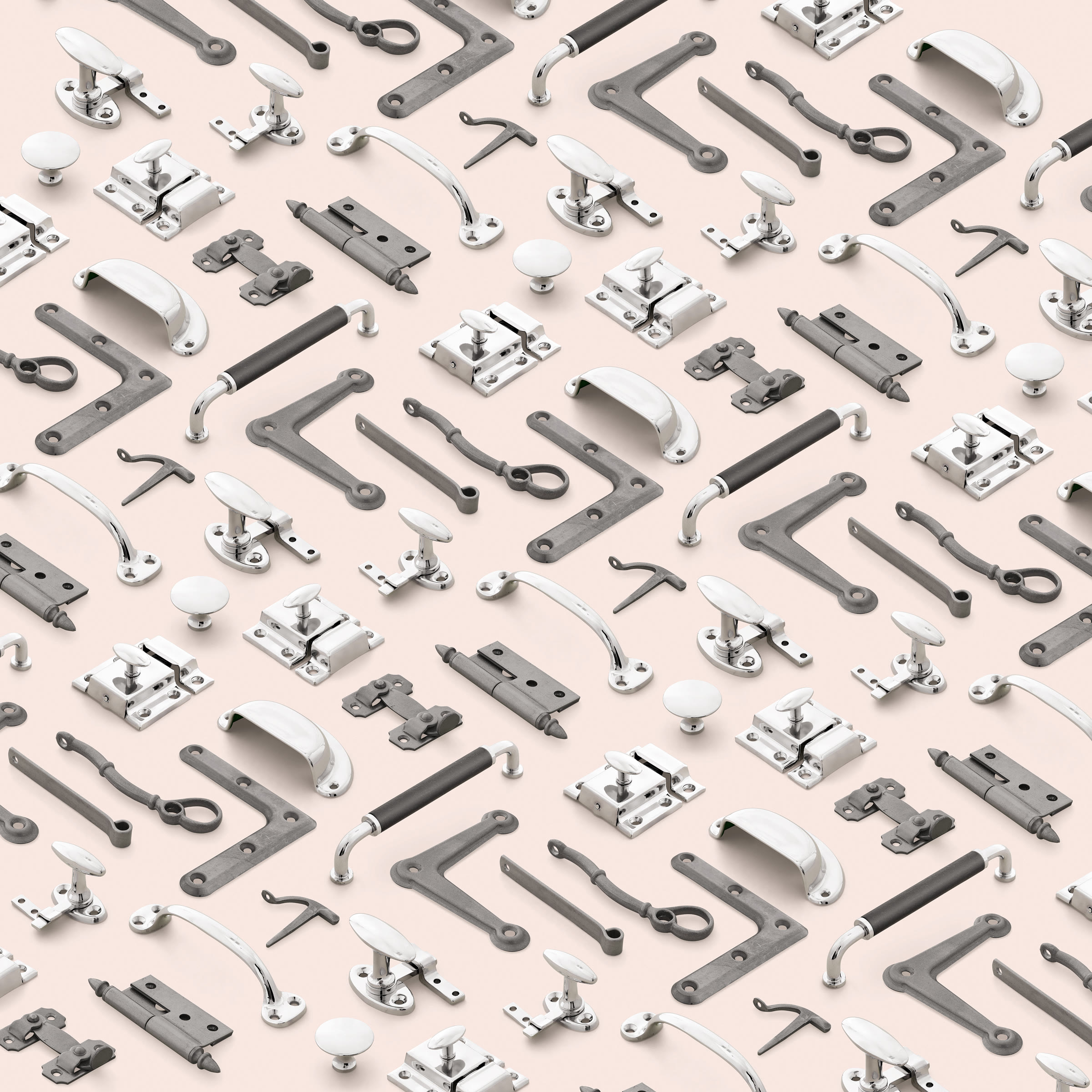 Branding Through Imagery — huvudmönster rosa