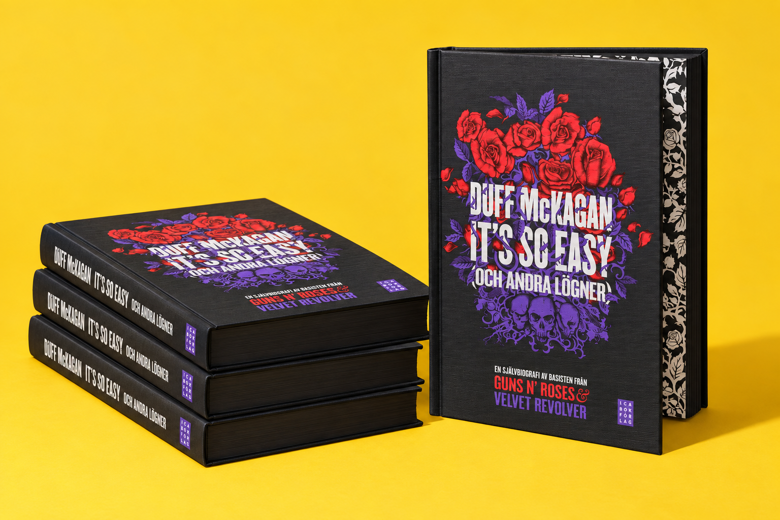 It's So Easy — DUFF böcker i varm gul studio
